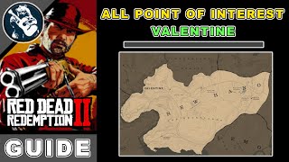 Red Dead Redemption 2  All Points of Interest  Easter Eggs Location [upl. by Avraham834]