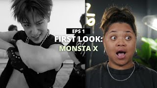 FIRST LOOK S2 EP1  Monsta X  Trespass Hero rooftop ver Shoot Out amp Love Killa  REACTION [upl. by Ewold]