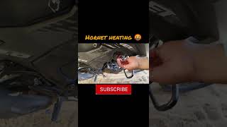 Hornet 20 heating 🤬 amirmajidaccident engine heating automobile motovlog view viralvideo [upl. by Brittney900]