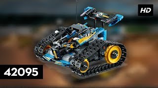 LEGO Technic  Remotecontrolled Racer  42095  BONUS MODEL  How To Build Instructions [upl. by Irtimd275]