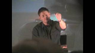 Jensen Ackles  Part 37  Kim MannersEvil Sam  Supernatural Con 09 LA [upl. by Lahcear232]