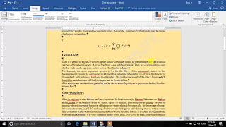 Learn MS Word  Part 05  Watermarks Page Borders Orientation Margins Columns Breaks etc [upl. by Nayr]