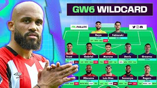 FPL GAMEWEEK 6 WILDCARD 🔥  Fantasy Premier League 2425 [upl. by Elleirda753]