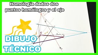 HOMOLOGÍA  triángulo que corta al eje😎 [upl. by Nanni597]