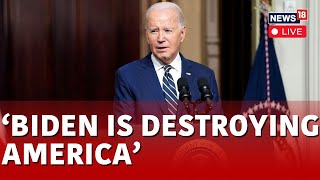 US News LIVE  GOP On Border Issues LIVE  Joe Biden LIVE News  US Border LIVE News  N18L [upl. by Adnouqal]