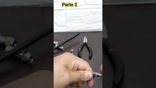 Como conectar cable coaxial facil tutorial tips diy tv antena easy top [upl. by Madid473]