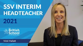 Welcome from Vicki Hallatt  Interim Headteacher at SSV  The British School in The Netherlands [upl. by Shannon]