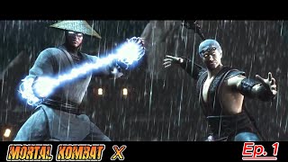 Mortal Kombat X MKX Ep 1 mortalkombat cinematic español [upl. by Retsevlis667]