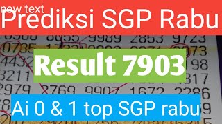 Prediksi SGP RABU 13 NOVEMBER 2024  BOCORAN SGP HARI INI  RUMUS SGP JITU SGP JITU [upl. by Richers]