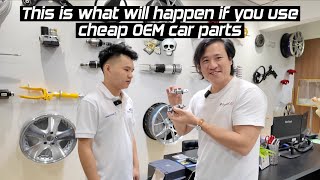 Genuine VS Fake OEM Performance Car Parts  How to tell the difference  Jupiter Auto Parts [upl. by Willdon]