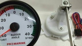 CARA MEMPERBAIKI RUDDER ANGLE INDICATOR KEMUDI KAPAL YANG RUSAK ATAU SELISIH [upl. by Thordis]