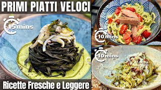 3 PRIMI PIATTI Estivi Veloci e Semplici PER CHI NON HA TEMPO Ricette di Chef Max Mariola [upl. by Aluor]