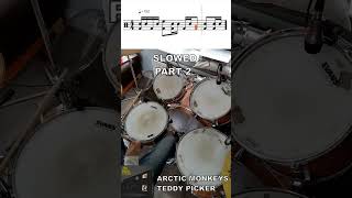 Arctic Monkeys  Teddy Picker  Drum Fill Intro with sheet music [upl. by Volin]