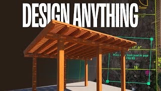 How to Design a Gazebo amp Backyard in 3D SketchUp [upl. by Auqenat290]