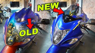 sirf rs10000 mai dedi NEW Look Hayabusa ko [upl. by Keldah102]