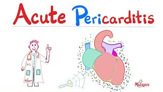 Acute Pericarditis Pericardial Effusions Dressler Syndrome — Cardiology Series [upl. by Dotson]