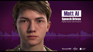 SIGGRAPH Asia 2019 – RealTime Live – Matt AI Speech Driven Digital Human with Emotions [upl. by Jule]