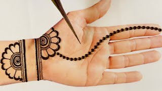 New Easy Simple Beautiful Dotted Mehndi Design Mehandi ki Design Mehendi ka Design Stylish Mehndi [upl. by Nnaer]