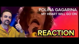 POLINA GAGARINA Полина Гагарина  My heart will go on reaction [upl. by Siegfried]