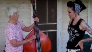 Standup bassist Symphony Tidwell jams with her Grandma [upl. by Ytsirt]