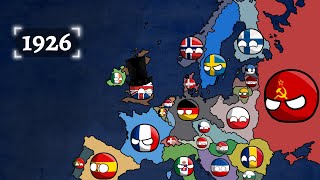 History of Europe 19002021 Countryballs [upl. by Lulita]