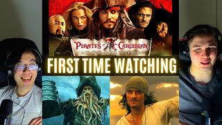 REACTING to Pirates of the Caribbean 3 At Worlds End THE EPIC FINALE First Time Watching [upl. by Maloney]