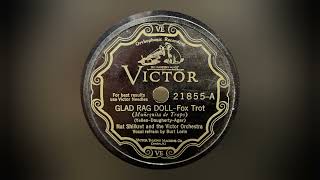 Great 1929 Song quotGlad Rag Dollquot  Nat Shilkret w Burt Lorin  Beautiful Victor 78 Record Transfer [upl. by Allbee]