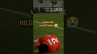 MOMEN MEES HILGERS CIDERA HAMSTRING 😭 shorts [upl. by Sewellyn779]