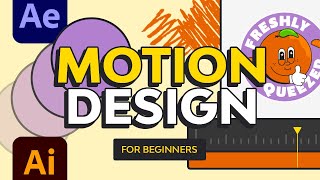 Motion Design for Beginners  Illustrator amp After Effects Animation Tutorial [upl. by Fayina878]