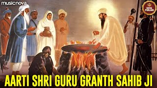 Aarti Guru Granth Sahib Ji  Arvinder Singh  Aarti Sahib  Gagan Mein Thaal Rav  Rehras Sahib [upl. by Utta]