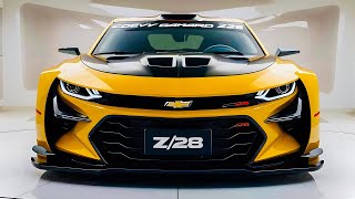 NEW 2025 CHEVY CAMARO Z28 The Return Of Muscle Car Legend UNVEILEDFIRST LOOK [upl. by Ahsieni]