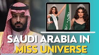 Saudi Arabia in Miss Universe Competition  Sajid Bukhari [upl. by Nerret]