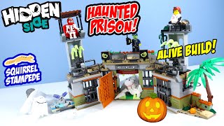 Lego Hidden Side Newbury Abandoned Prison LIVE Build Happy Halloween [upl. by Retsevlis]