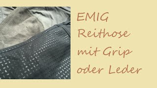 EMIG  Reithose mit Grip oder Leder [upl. by Nemad]