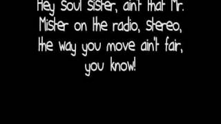 Train  Hey Soul Sister Lyrics [upl. by Nymzaj381]