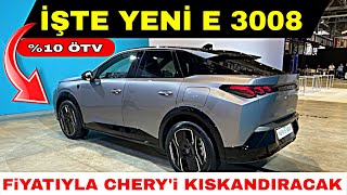 10 ÖTVLİ UYGUN FİYATLI YENİ ELEKTRİKLİ PEUGEOT 3008 [upl. by Ecined]