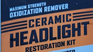 2015 Honda CRV Headlight Restoration CERAKOTE Ceramic Headlight Restoration kit [upl. by Jelena951]