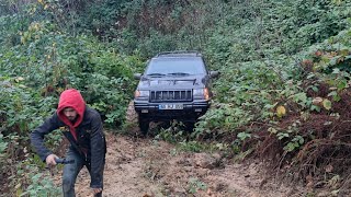 Extreme OFF ROAD 🏆Jeep Cj 40 vs Cherokee 59 V8🧭 New Road [upl. by Krm]