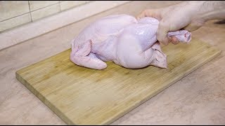 How To Debone a Whole Chicken [upl. by Granese533]