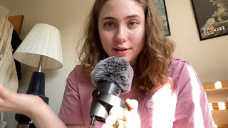 ASMR soft spoken ramble 💕 sit in bed and chat w me pt 2 [upl. by Gelman]