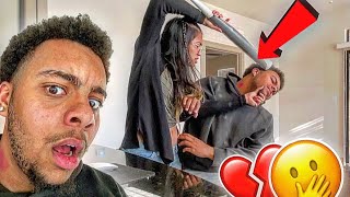 HICKEY PRANK ON MY GIRLFRIEND HILARIOUS [upl. by Ponzo]