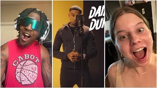 Fredo  Daily Duppy PART 1  GRM Daily REACTION ME AND MY GIRLFRIEND REACT 🔥🔥 [upl. by Elaweda]