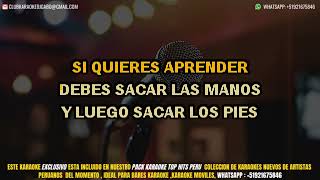 Eva Ayllon  Saca las manos KARAOKE  COROS HD [upl. by Aihppa]