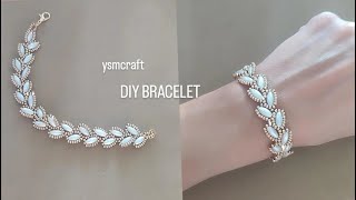 Arpa İnci Sarmaşık Bileklik Yapımı How to make pearl bracelet [upl. by Medin]