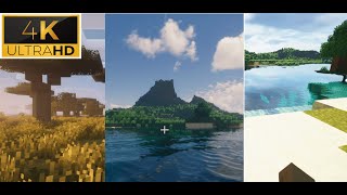 MINECRAFT with Ray Tracing Shaders 2024 tested on Nvidia GeForce RTX 2050 4K 60 FPS [upl. by Neelrahc274]