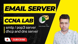 Email Server configuration in cisco packet tracer [upl. by Wind]