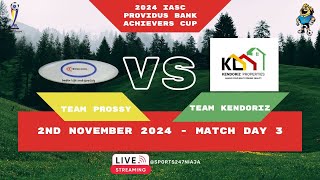 2024 IASC PROVIDUS BANK ACHIEVERS CUP TEAM PROSSY VS TEAM KENDORIZ [upl. by Htiekel]