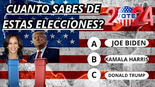 ELECCIONES PRESIDENCIALES 2024QUIZTEST TRIVIA [upl. by Jody]