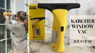 Karcher Window Vac  Review  WV 1 Plus [upl. by Nnyl]