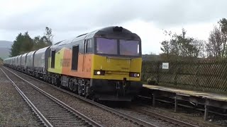 60047 6m37 Arcow Quarry  Pendleton GBRf 2nd October 2024 [upl. by Hasin]